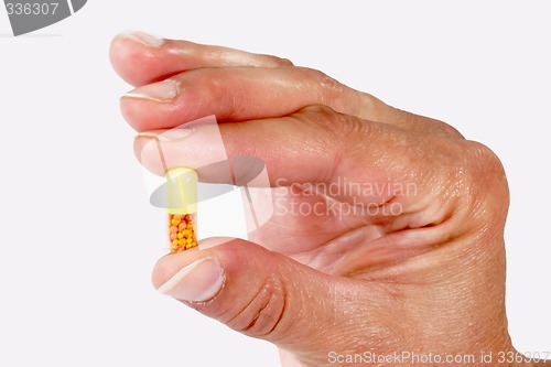 Image of Capsule in a Hand
