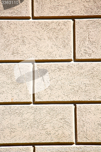 Image of brick in  italy old wall    material the background