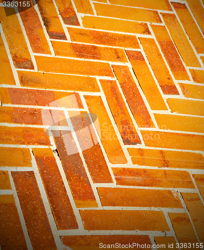 Image of brick in  italy old wall and   the background