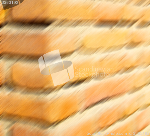 Image of abstract step   brick in  italy old wall and texture material th