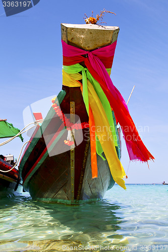 Image of prow     kho tao  asia  