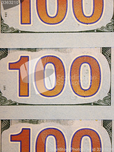 Image of hundred dollar bank notes