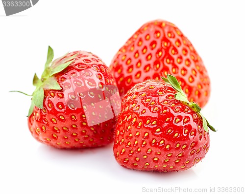 Image of fresh red strawberries