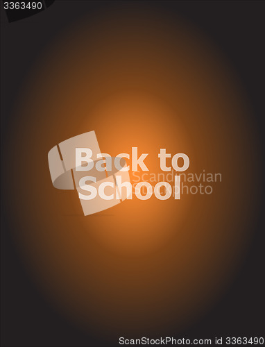 Image of Education concept with back to school word on it