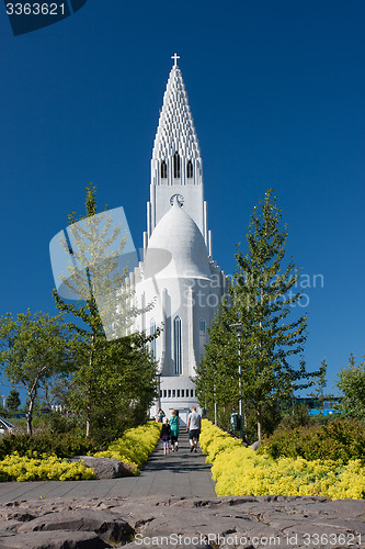 Image of Reykjavik tourists