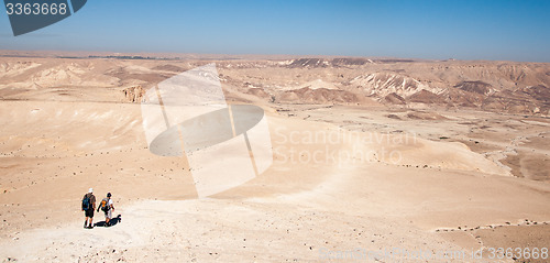 Image of Trekking in a desert