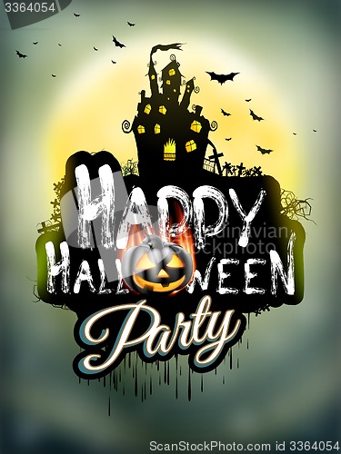 Image of Halloween night background. EPS 10