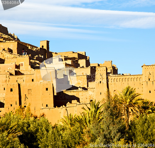 Image of africa in morocco the old contruction and the historical village