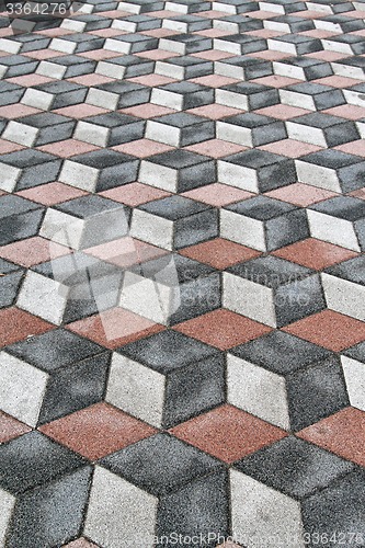 Image of 3d optical illusion