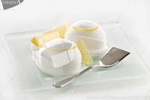 Image of Lemon Ice cream