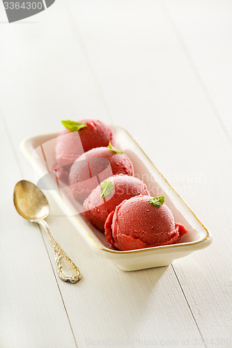 Image of Ice cream - sorbet