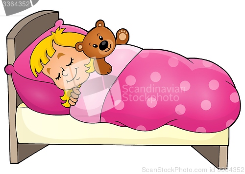 Image of Sleeping child theme image 1
