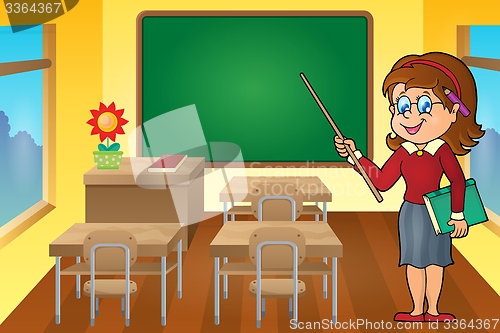 Image of Woman teacher theme image 6