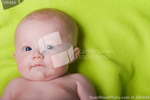 Image of Newborn blue eyes