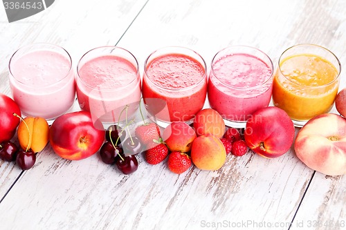 Image of fruity smoothie