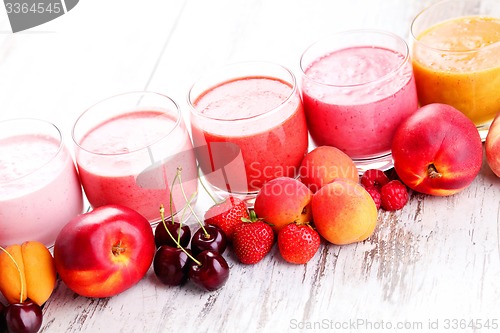 Image of fruity smoothie