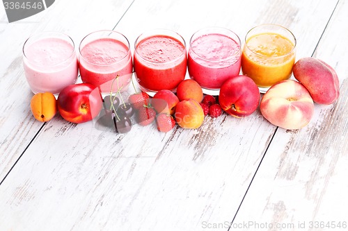 Image of fruity smoothie