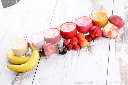 Image of fruity smoothie