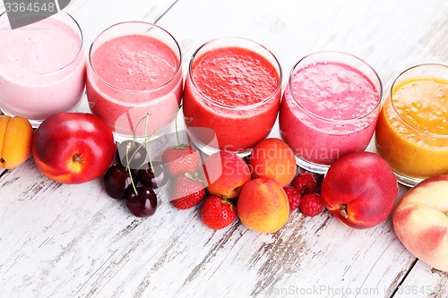 Image of fruity smoothie