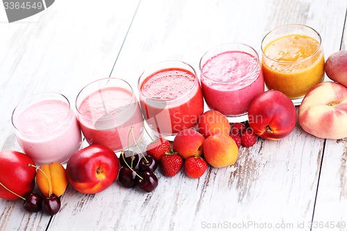 Image of fruity smoothie