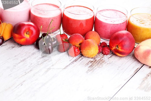 Image of fruity smoothie