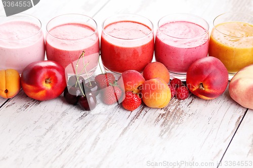 Image of fruity smoothie