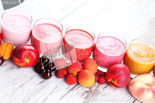 Image of fruity smoothie