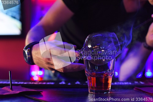 Image of Making cocktail