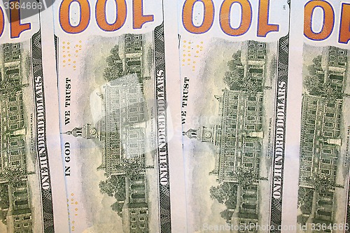 Image of hundred dollar bank notes