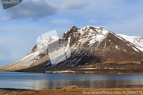 Image of Volcanic landscape on the Snaefellsnes peninsula in Iceland