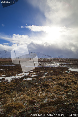 Image of Volcanic landscape on the Snaefellsnes peninsula in Iceland