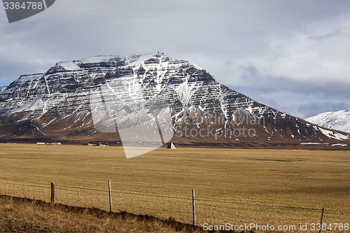 Image of Volcanic landscape on the Snaefellsnes peninsula in Iceland