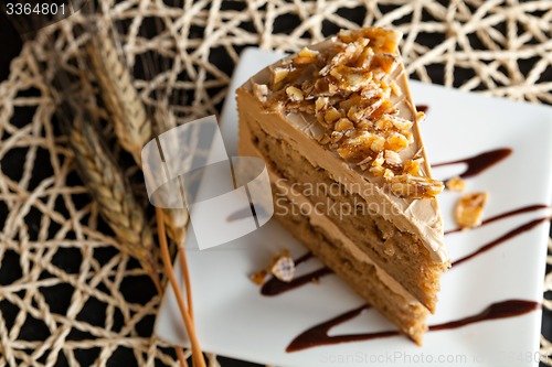 Image of Almond Toffee Cake