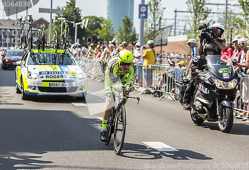 Image of The Cyclist Michael Rogers - Tour de France 2015