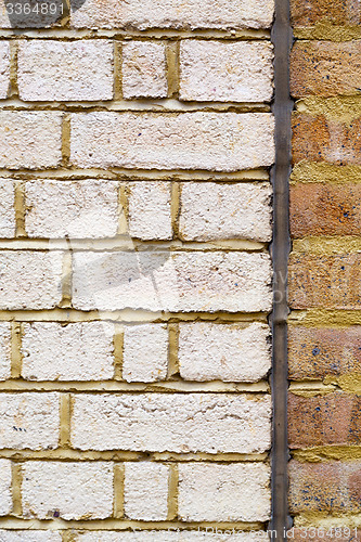 Image of brick in london   the    abstract    texture of a ancien  