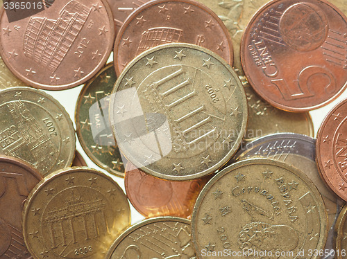 Image of Euro coins