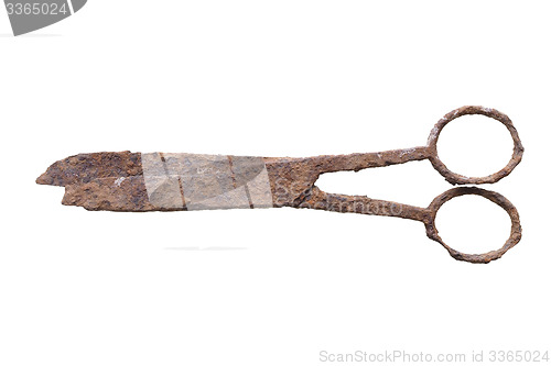 Image of Rusted scissors