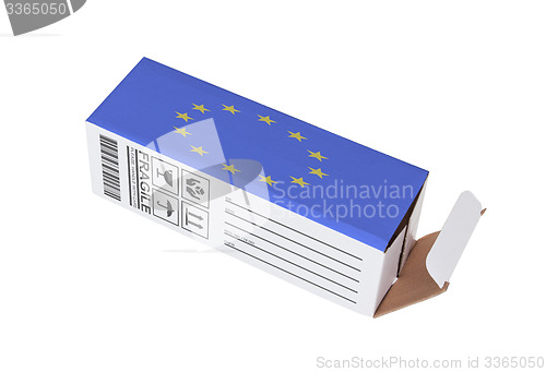 Image of Concept of export - Product of the European Union