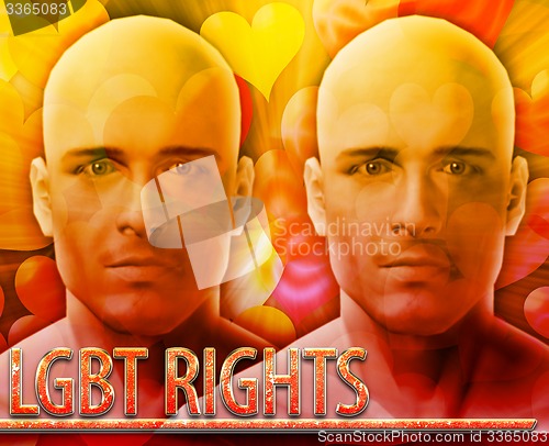 Image of LGBT Rights Abstract concept digital illustration