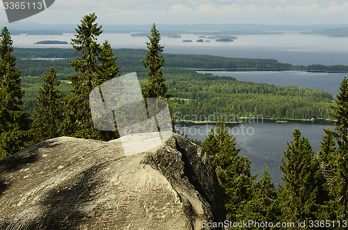Image of top view, Koli National Park, Finland
