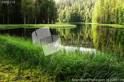 Image of view of the river in Finland