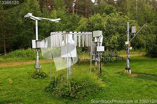 Image of meteorological instruments