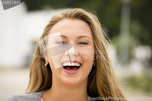 Image of Happy teen girl 