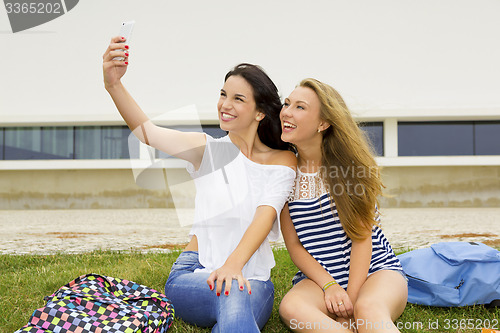 Image of Selfies in the school