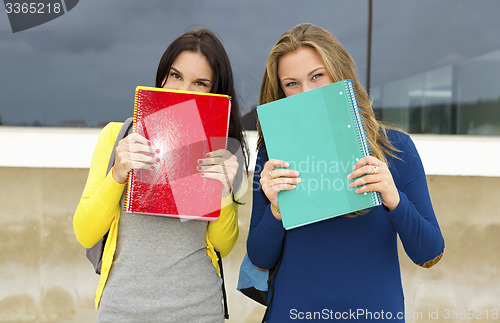 Image of Happy students