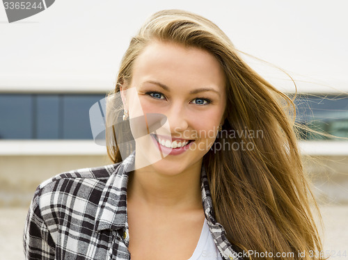 Image of Happy teen girl 