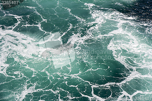 Image of Foam in seawater