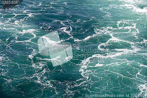 Image of Seawater with Foam