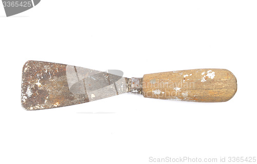 Image of Putty knife on white