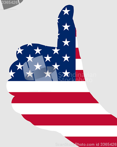 Image of american finger sign 